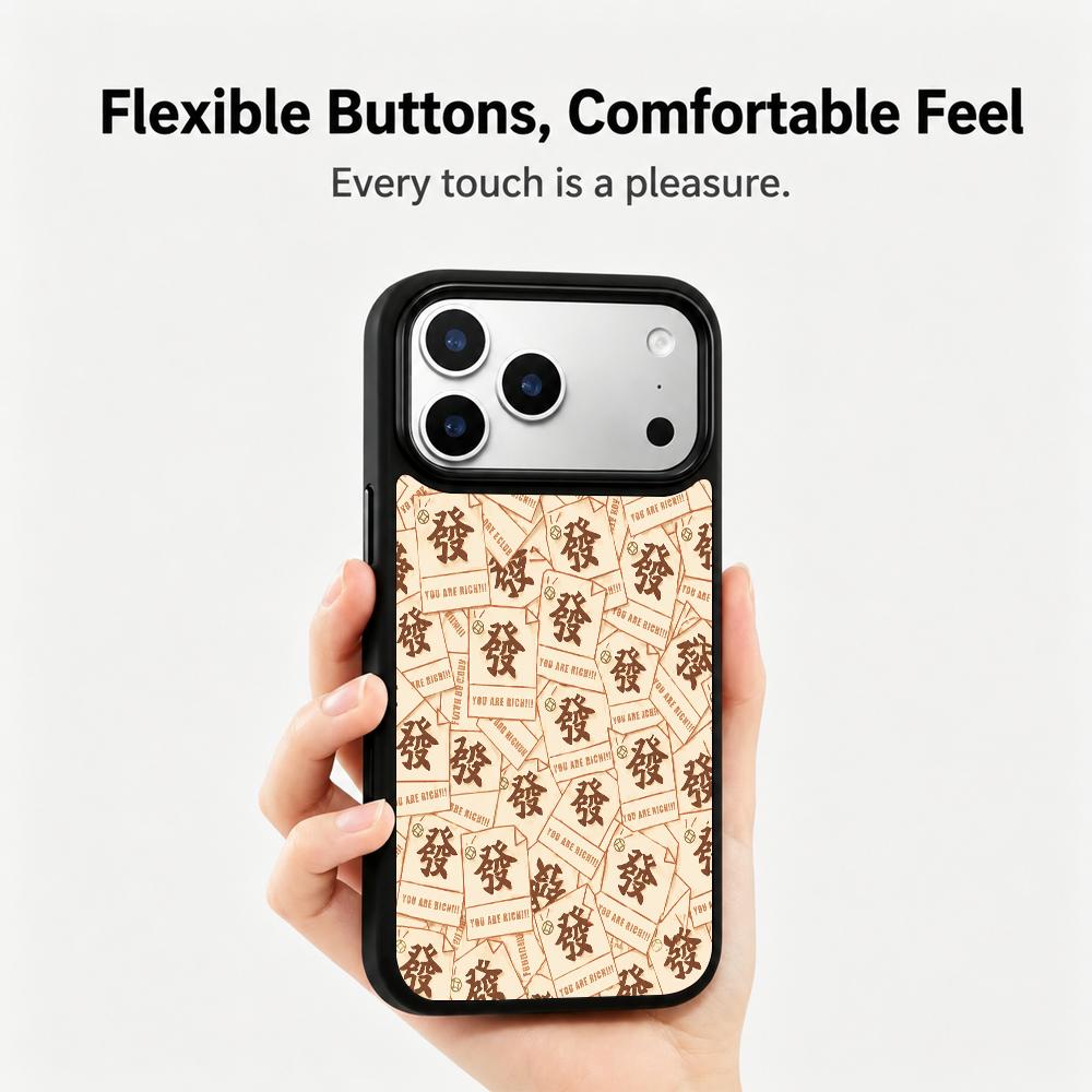 Compatible with iPhone 18 Pro & 17 Pro Earth Series PC Silicone Magnetic Phone Case - Earth Money Note