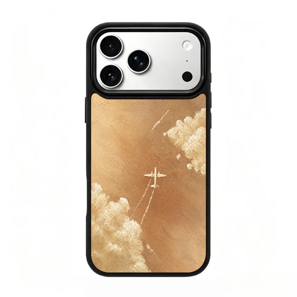 Compatible with iPhone 18 Pro & 17 Pro Earth Series PC Silicone Magnetic Phone Case - Earthy Sail Journey