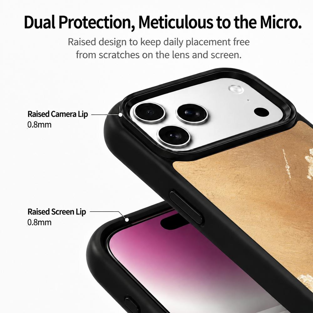 Compatible with iPhone 18 Pro & 17 Pro Earth Series PC Silicone Magnetic Phone Case - Earthy Sail Journey