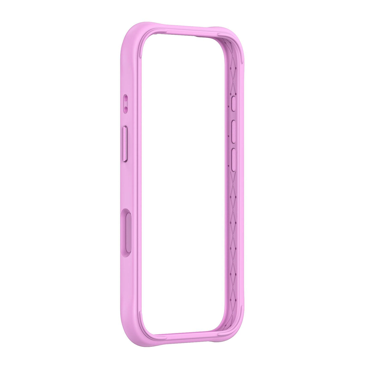 Compatible with iPhone 18 Pro Max Phone Silicone Frame Bumper - Purple