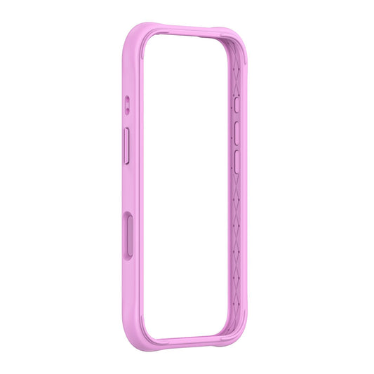 Compatible with iPhone 18 Pro Max Phone Silicone Frame Bumper - Purple