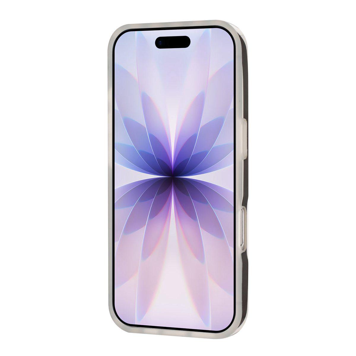 Compatible with iPhone 18 Pro Max Full Coverage IMD Printed Vertical Stripes TPU Phone Case - Black