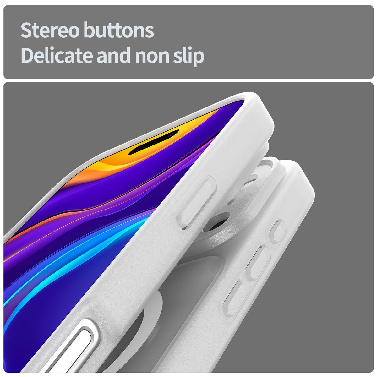 Compatible with iPhone 18 Pro Max Fanying Series Precision Camera Hole PC Dual-Layer TPU Translucent Frosted Magnetic Phone Case - Matte White