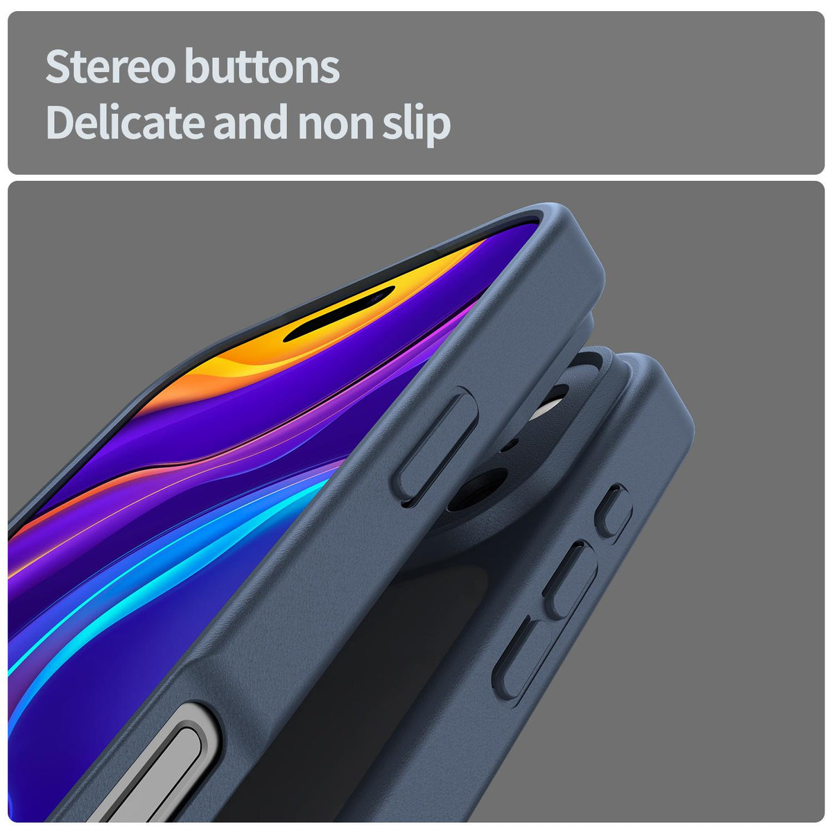 Compatible with iPhone 18 Pro Max Fanying Series Precision Camera Hole PC Dual-Layer TPU Translucent Frosted Phone Case - Cyan Blue