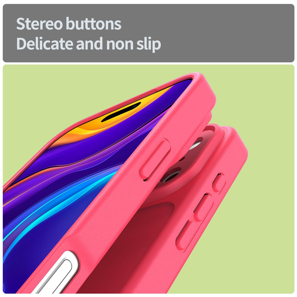 Compatible with iPhone 18 Pro Max Fanying Series Precision Camera Hole PC Dual-Layer TPU Translucent Frosted Phone Case - Rose Red