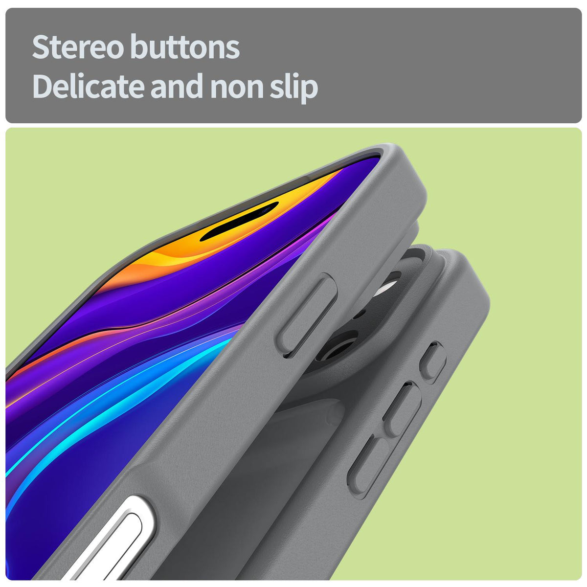 Compatible with iPhone 18 Pro Fanying Series Precision Camera Hole PC Dual-Layer TPU Translucent Frosted Phone Case - Silver Grey