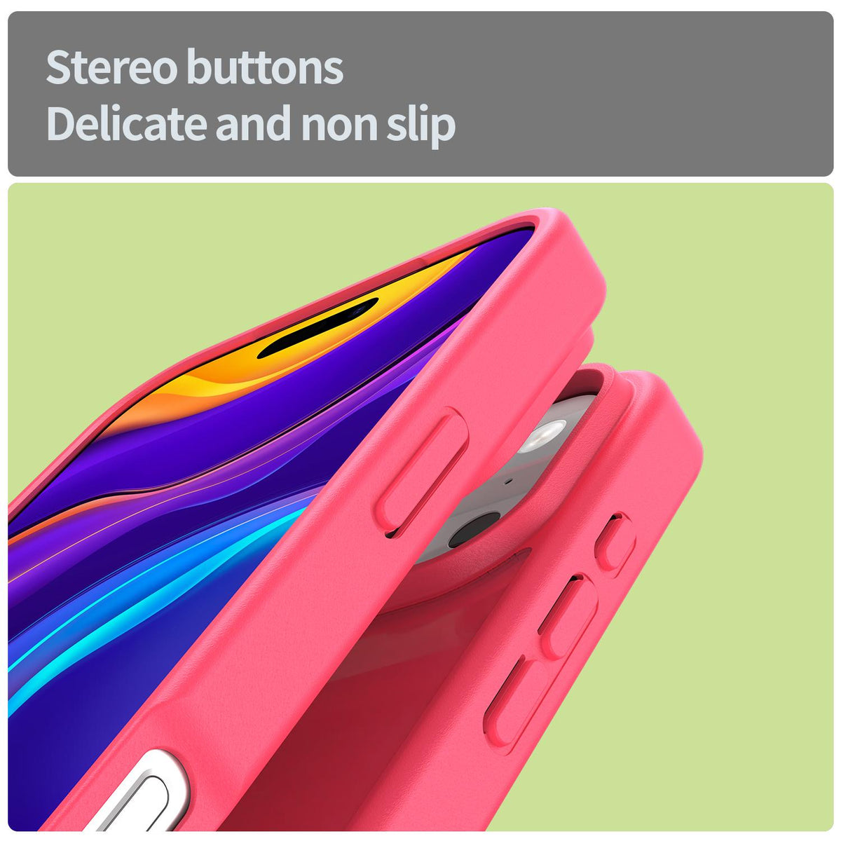 Compatible with iPhone 18 Pro Max Fanying Series PC Dual-Layer TPU Translucent Frosted Phone Case - Rose Red