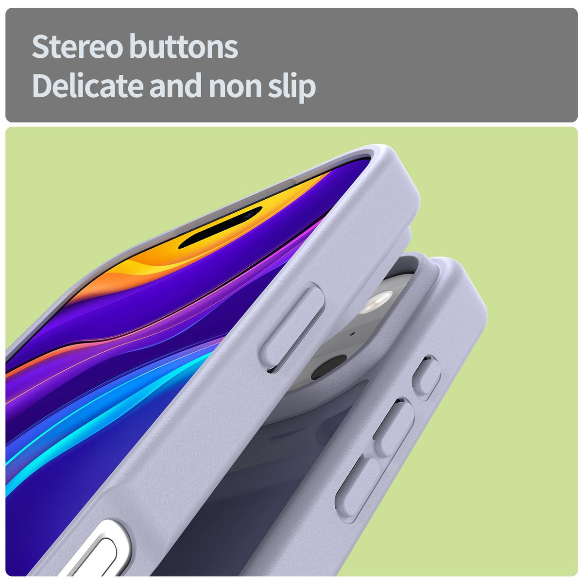 Compatible with iPhone 18 Pro Max Fanying Series PC Dual-Layer TPU Translucent Frosted Phone Case - Lavender
