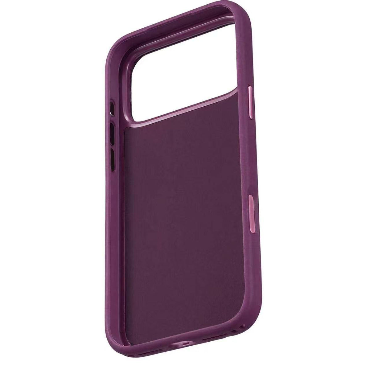 Compatible with iPhone 18 Pro Max Denior Vintage Boho Embroidery Style Magnetic Protective Phone Case - Purple