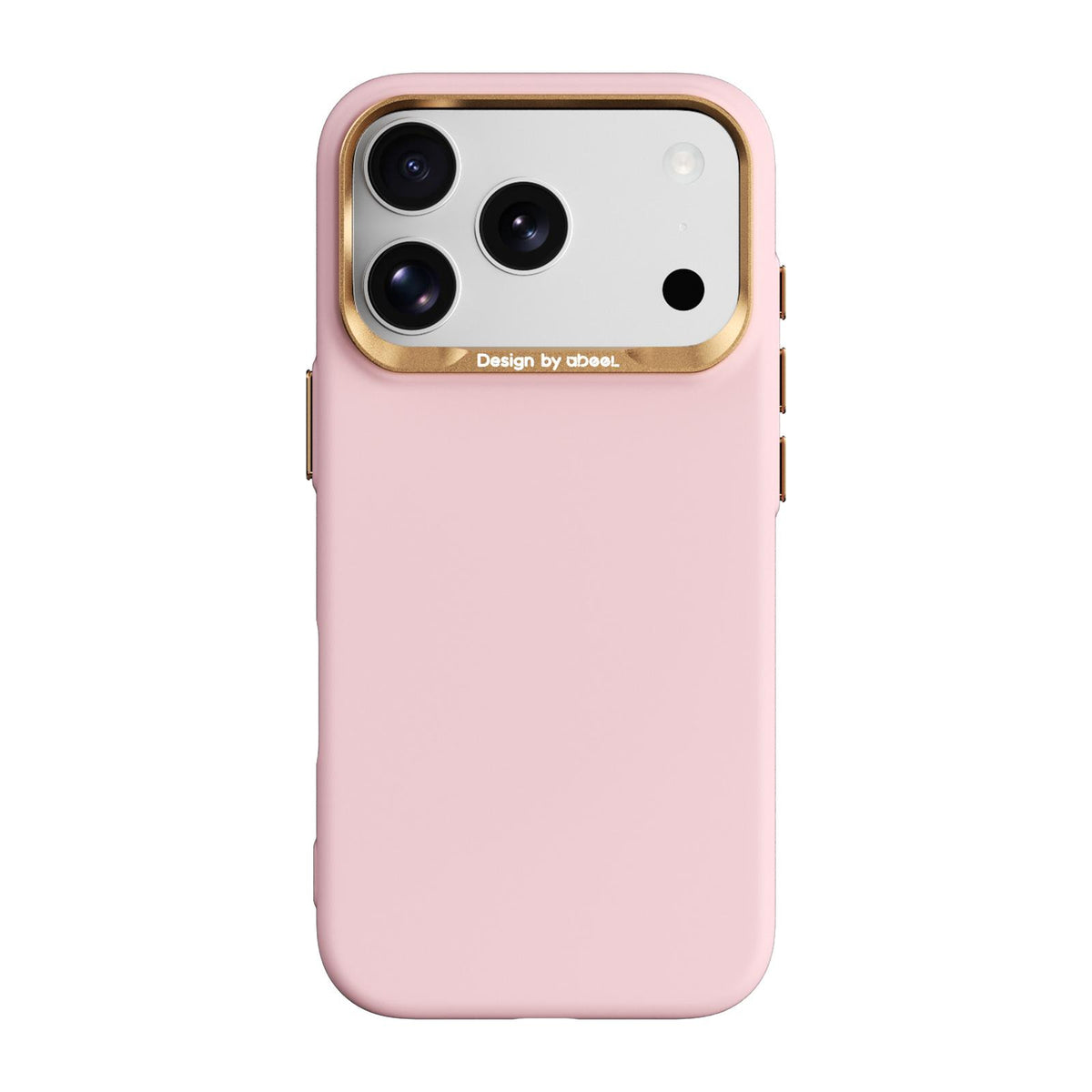 Compatible with iPhone 18 Pro ABEEL Lightweight Zero Skin Feel Magnetic PC Phone Case - Pink