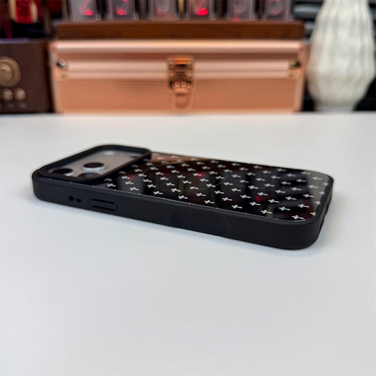Compatible with iPhone 18 Pro Max & 17 Pro Max Star Cross Detachable Dual Magnetic PC Dual-Layer TPU Phone Case - Keys