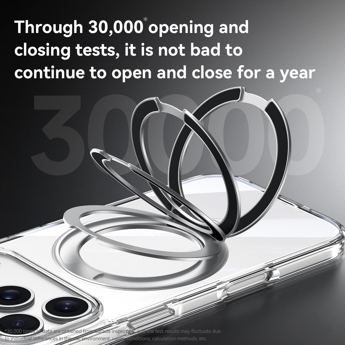 Compatible with iPhone 18 Pro Max SULADA Electroplated Clear Airbag Shockproof Magnetic Phone Case - Transparent
