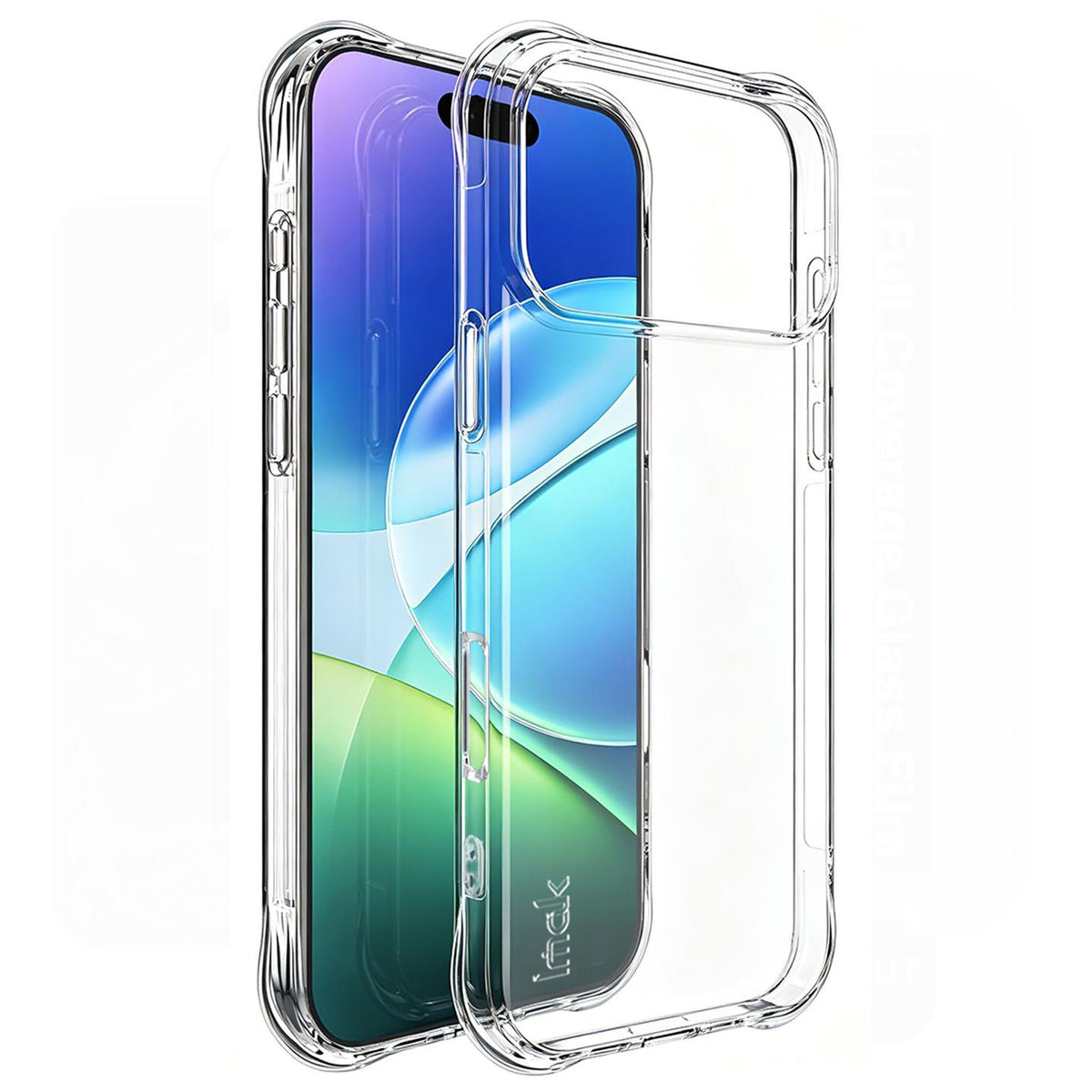 Compatible with iPhone 18 Pro Max imak Shockproof Airbag TPU Phone Case - Transparent