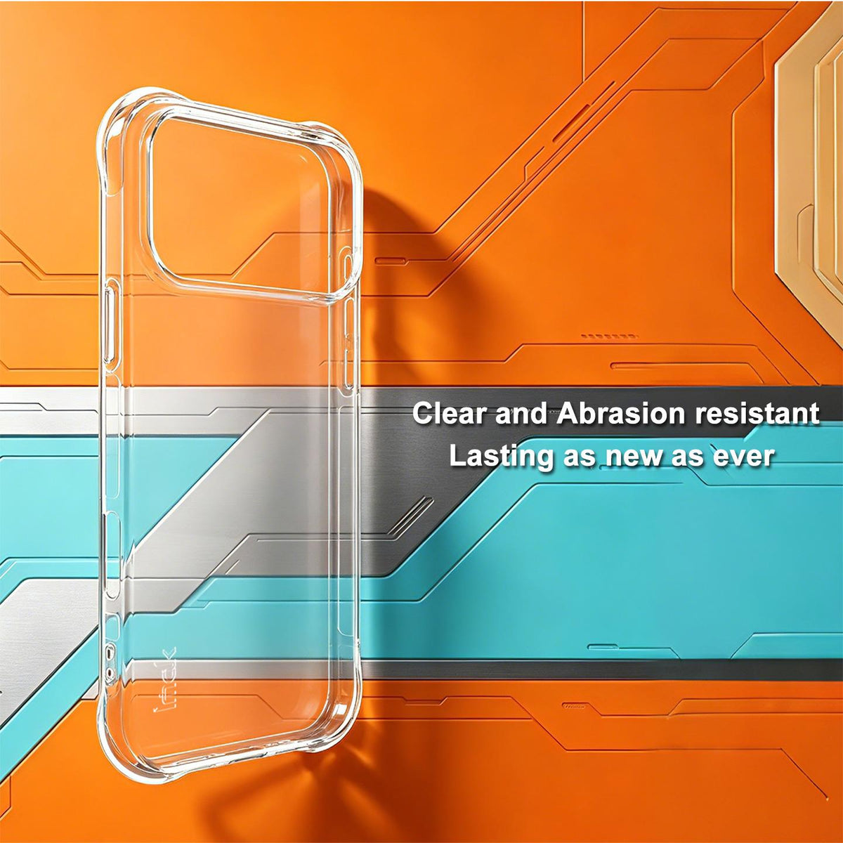 Compatible with iPhone 18 Pro Max imak Shockproof Airbag TPU Phone Case - Transparent