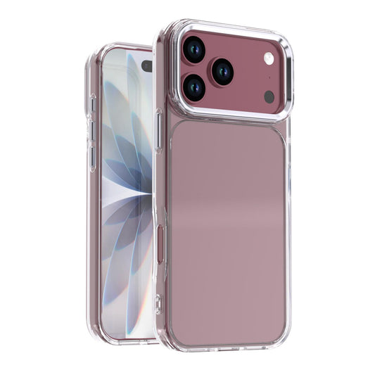 Compatible with iPhone 18 Pro Max Shine High Transparency Acrylic Phone Case - White