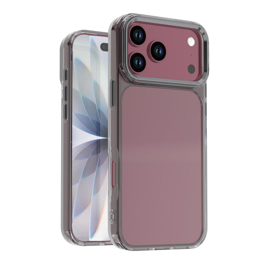 Compatible with iPhone 18 Pro Max Shine High Transparency Acrylic Phone Case - Black