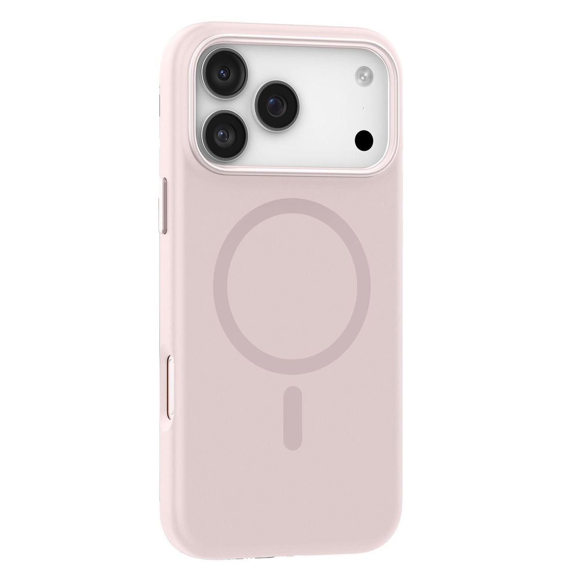 Compatible with iPhone 18 Pro Max Mutural Karen Series Liquid Silicone MagSafe Phone Case - Pink