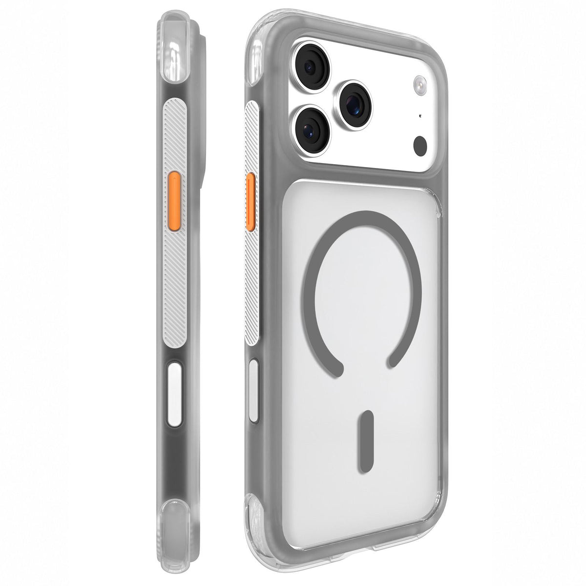 Compatible with iPhone 18 Pro Mutural AirShield Series Magnetic Phone Case - Grey