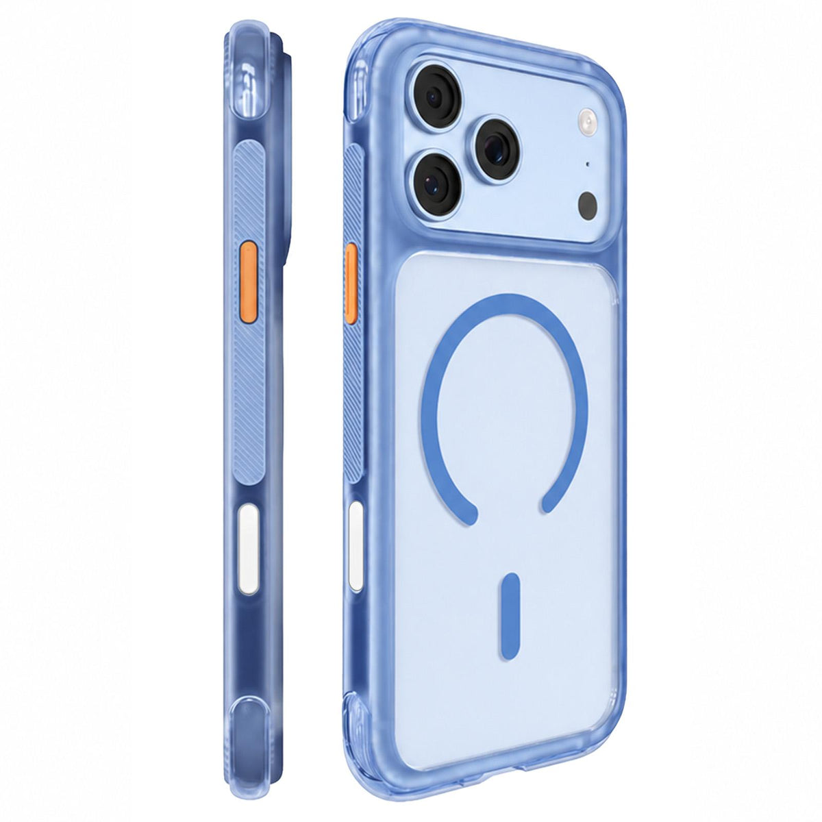Compatible with iPhone 18 Pro Mutural AirShield Series Magnetic Phone Case - Blue