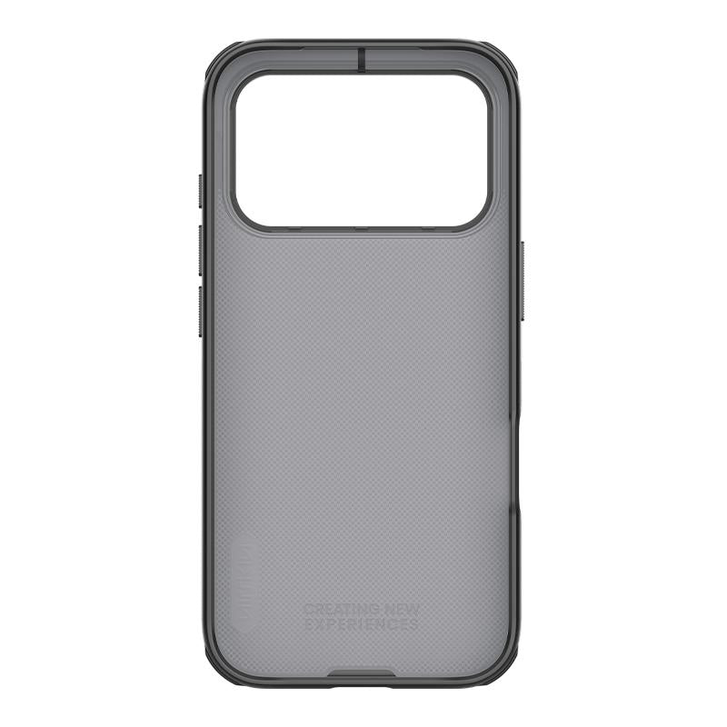 Compatible with iPhone 18 Pro NILLKIN Frosted Shield Pro PC + TPU Phone Case - Transparent Black