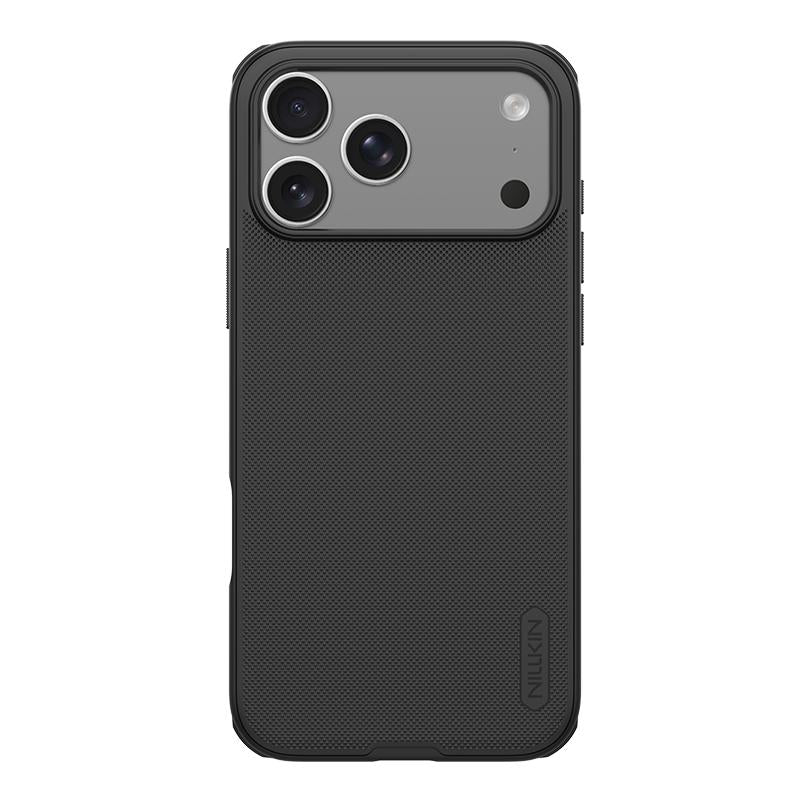 Compatible with iPhone 18 Pro Max NILLKIN Frosted Shield Pro PC + TPU Phone Case - Black