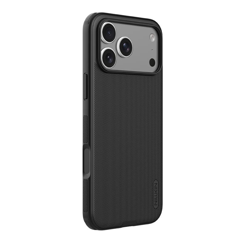 Compatible with iPhone 18 Pro Max NILLKIN Frosted Shield Pro PC + TPU Phone Case - Black