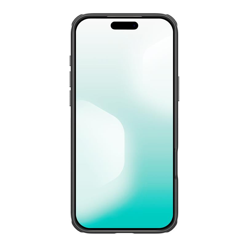 Compatible with iPhone 18 Pro Max NILLKIN Frosted Shield Pro PC + TPU Phone Case - Black