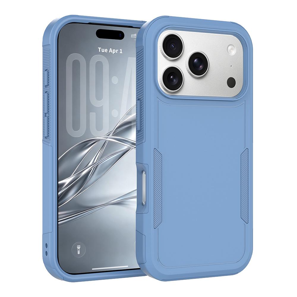 Compatible with iPhone 18 Pro 2 in 1 PC + TPU Phone Case - Sierra Blue
