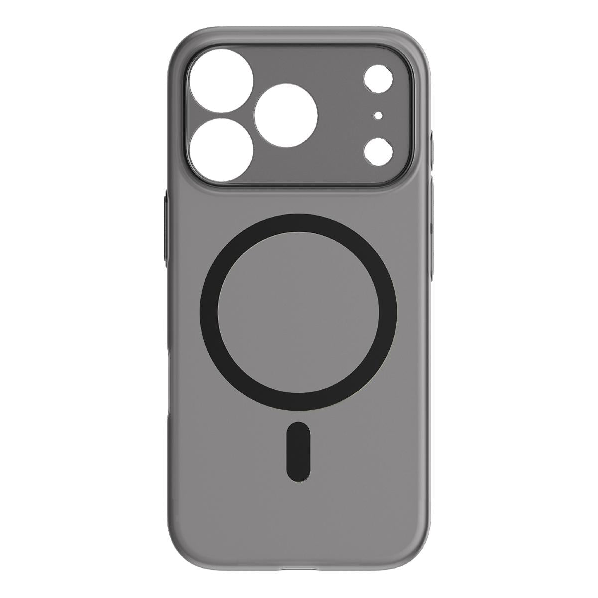 Compatible with iPhone 18 Pro Max MOMAX SOMA Slim Series Ultra-Thin Skin-Friendly Magnetic Phone Case - Black