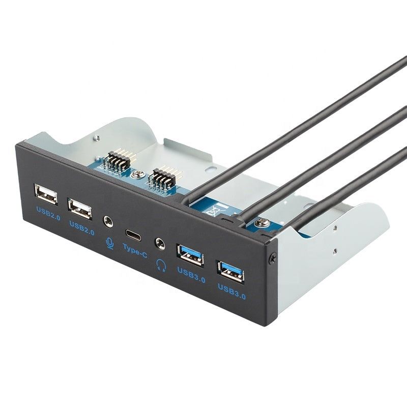 0.8m Optical Drive Front Panel Computer Expansion Board with 2 USB 3.0 ...