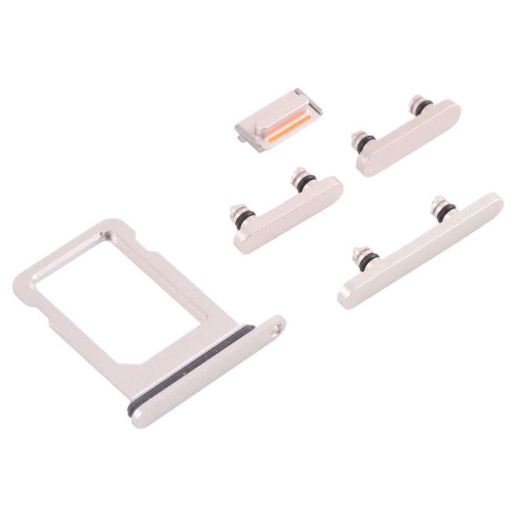 SIM Card Tray + Side Keys for iPhone 13(Starlight)