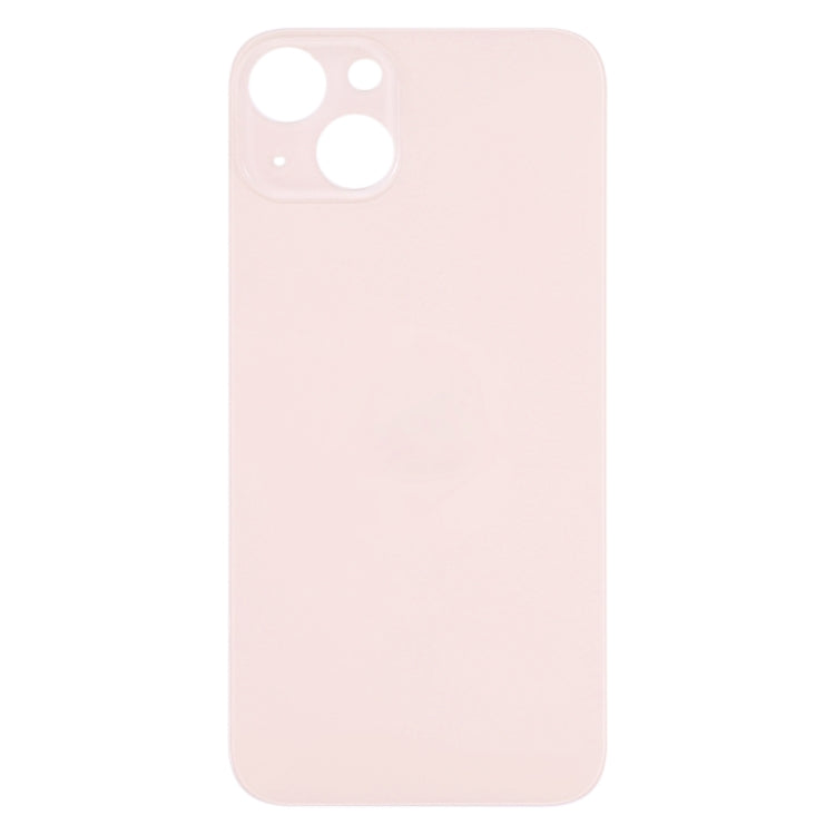 Easy Replacement Big Camera Hole Glass Back Battery Cover for iPhone 13(Pink)