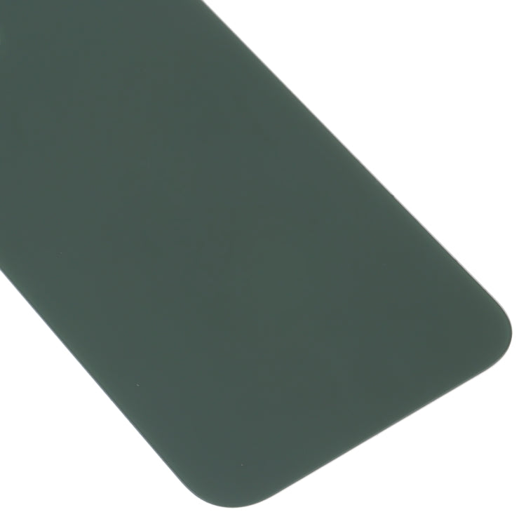 Easy Replacement Big Camera Hole Glass Back Battery Cover for iPhone 13(Green)