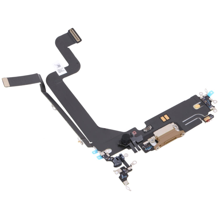 For iPhone 14 Pro Max Original Charging Port Flex Cable (Gold)