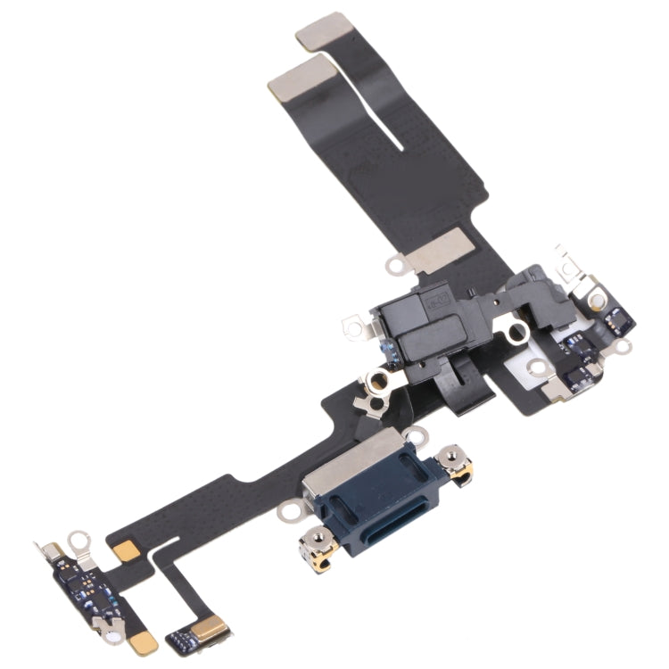 For iPhone 14 Original Charging Port Flex Cable (Dark Blue)