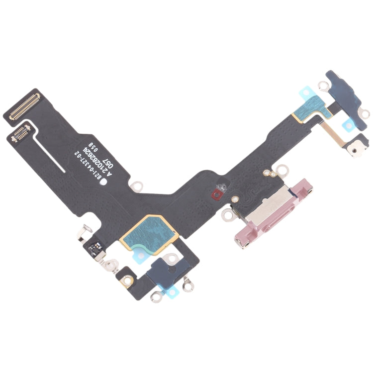 For iPhone 15 Original Charging Port Flex Cable (Pink)