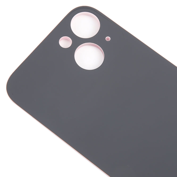 For iPhone 15 Glass Battery Back Cover(Pink)