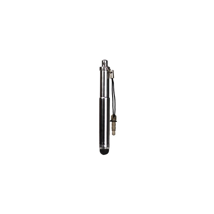 Universal Retractable Capacitive Soft Stylus Touch Pen for iPhone iPad iPod HTC - White