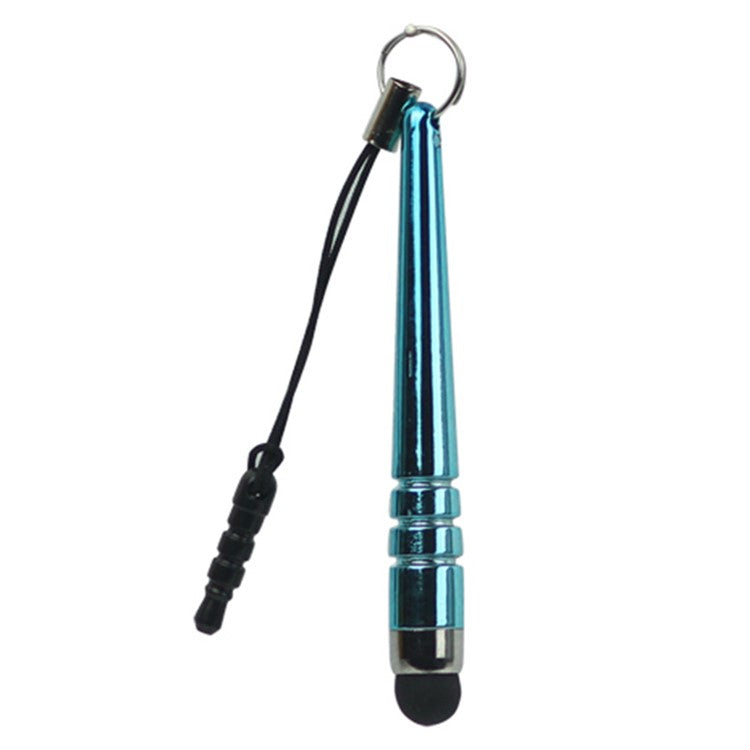 3.5mm Plug Premium Capacitive Stylus Touch Pen for iPhone 4S 4 5 5s 5c / The New iPad / HTC - BabyBlue