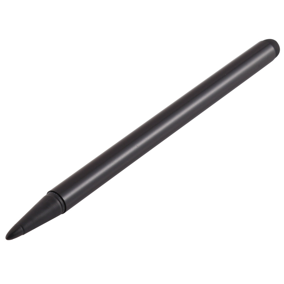 Resistive Capacitive Touch Screen Precision Touch Double Tip Stylus Pen(Black)