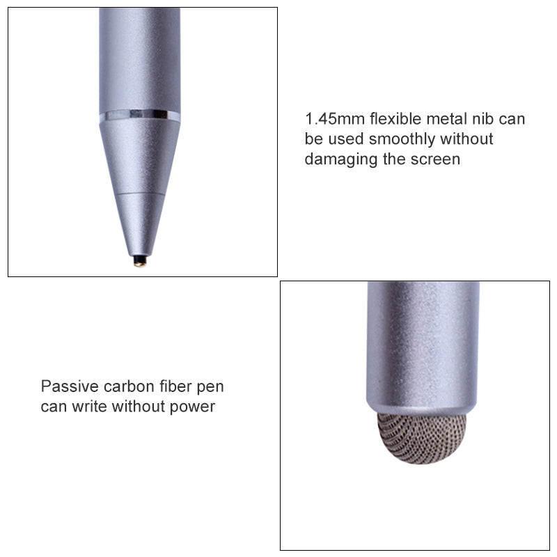 N1 1.45mm Metal Tip Capacitive Stylus Pen (Rose Red)