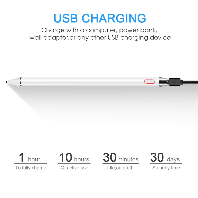 N4 Capacitive Stylus Pen (Silver)