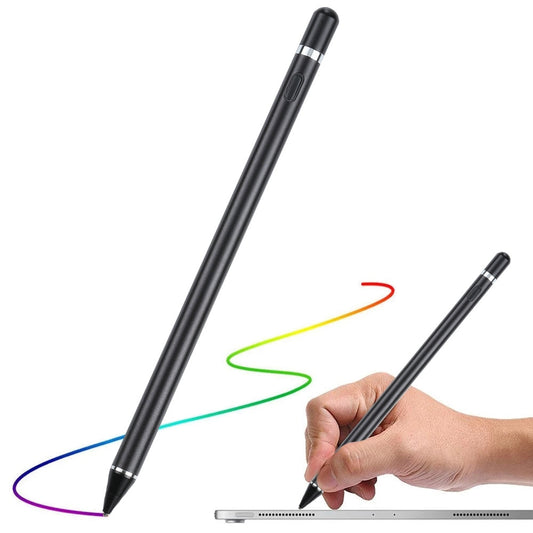 Universal Active Capacitive Stylus Pen(Black)