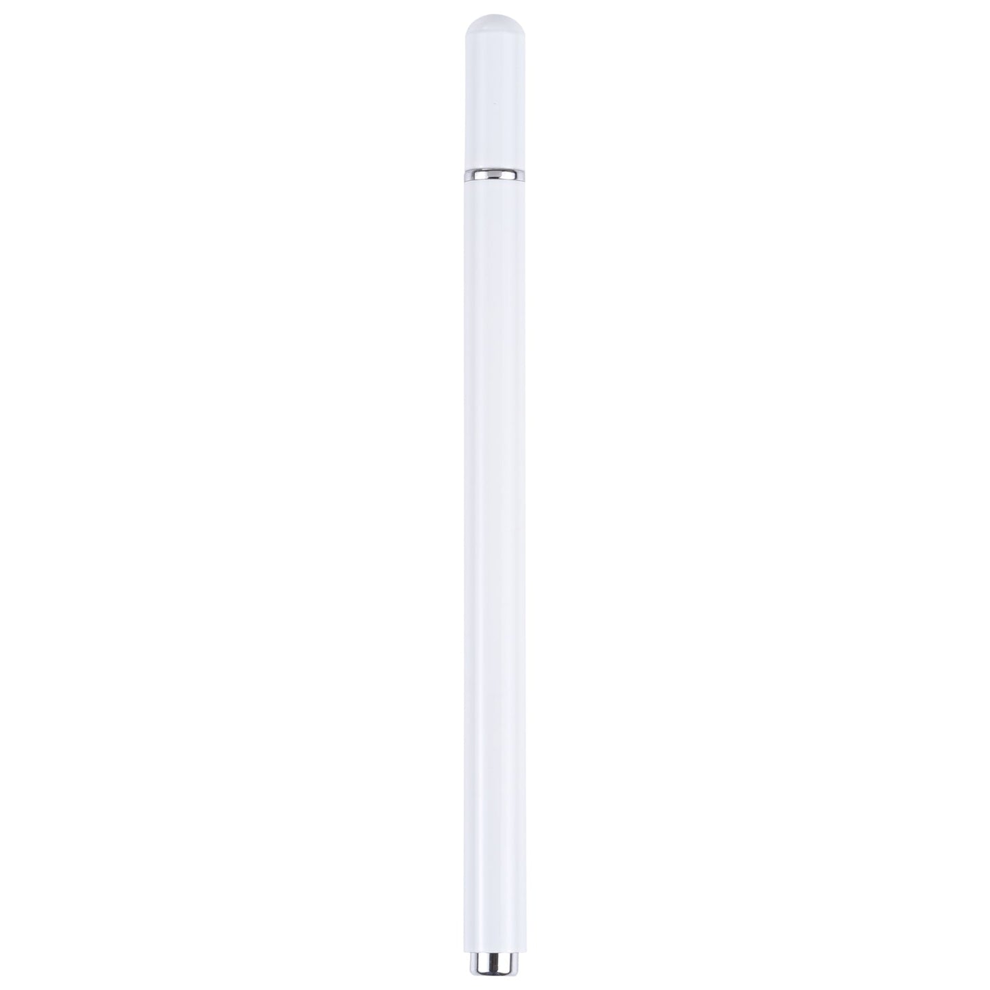 366 Universal Silicone Disc Nib Capacitive Stylus Pen with Magnetic Cap(White)
