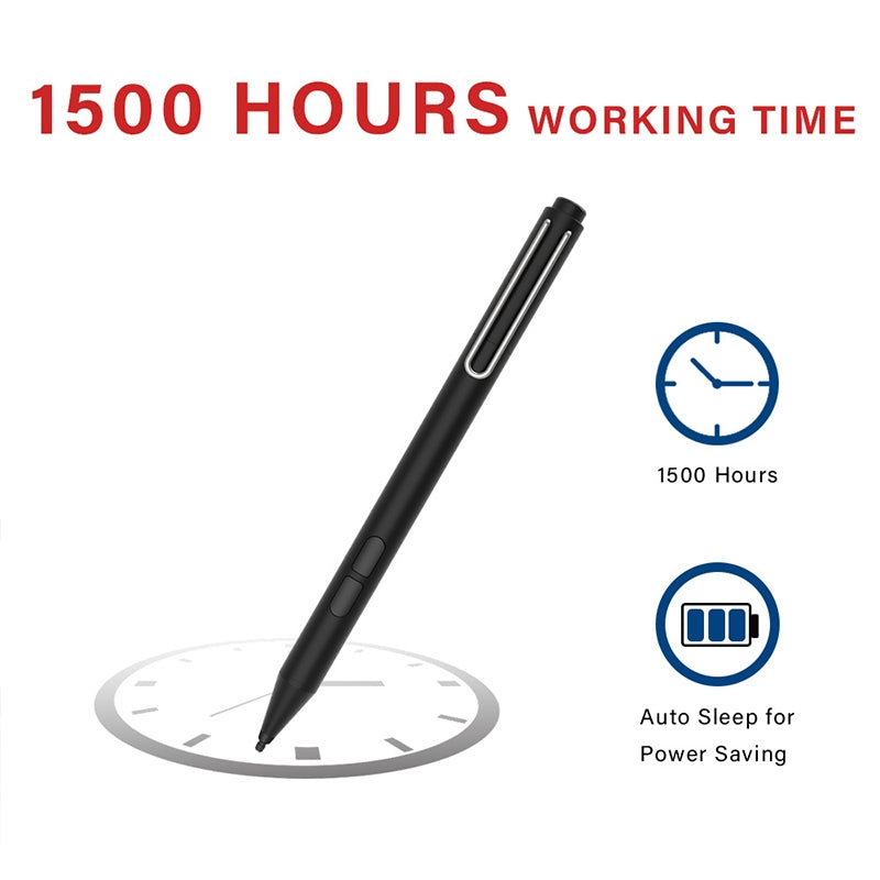 JD02 Prevent Accidental Touch Stylus Pen for MicroSoft Surface Series (Black)
