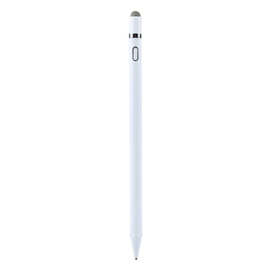 Universal Aluminum Alloy Active Capacitive Stylus Pen(White)