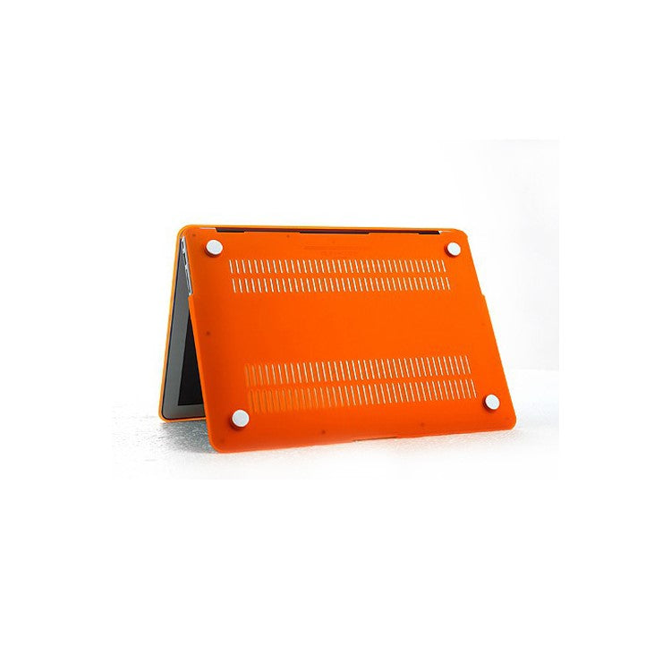 For 11" 11.6" Mac MacBook Air Crystal Hard Shell Cover Case Laptop - Translucent Orange