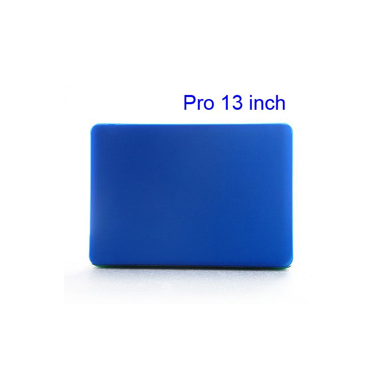 Snap-on Slim Crystal Case Cover for MacBook Pro 13.3 inch (A1278 Old Model) - Translucent Dark Blue