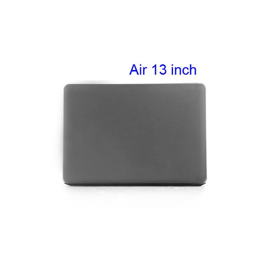 Multiple Colors Crystal Hard Case Full Cover Skin for Macbook Air 13.3 A1466/A1369 - Translucent Grey
