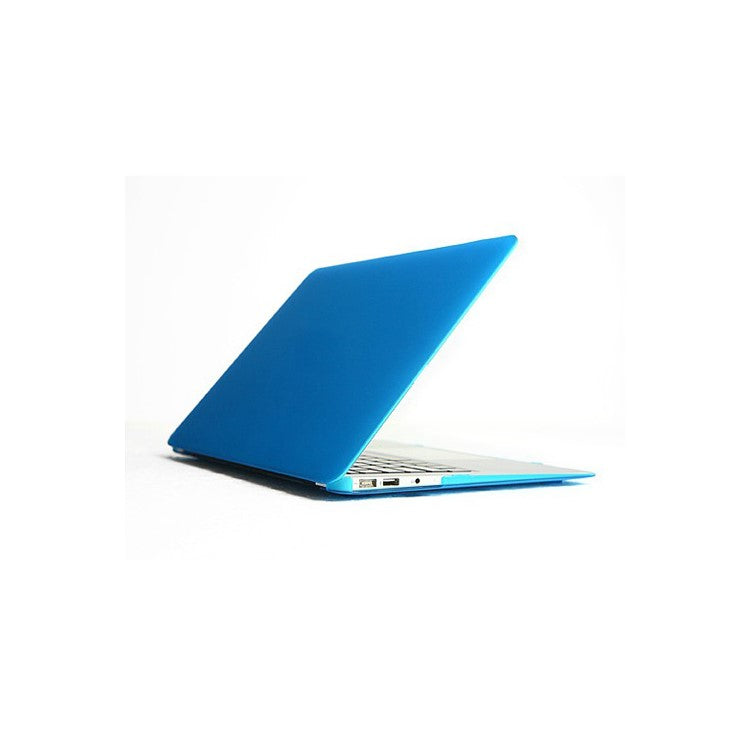 Multiple Colors Crystal Hard Case Full Cover Skin for Macbook Air 13.3 A1466/A1369 - Translucent Baby Blue